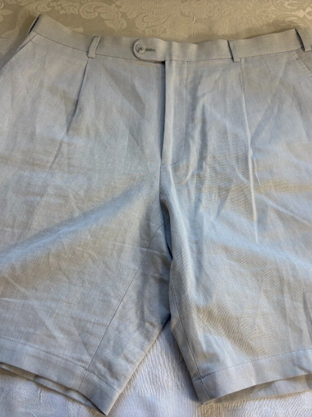 Suitsupply Firenze Linen Cotton Shorts 38 US EU 54 - Picture 2 of 8